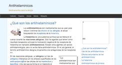 Desktop Screenshot of antihistaminico.com