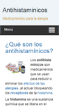 Mobile Screenshot of antihistaminico.com